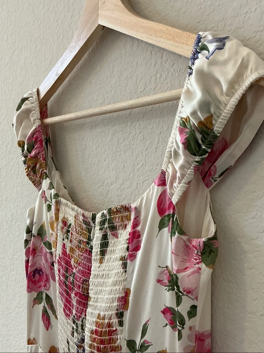 NWOT Reformation Genesis Giverny Floral Silk Size 8 Midi Dress. - Picture 12 of 16